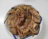 ポークジンジャー丼作り方5写真