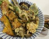 夏野菜で天丼☆香味つゆをかけて☆作り方6写真