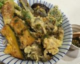 夏野菜で天丼☆香味つゆをかけて☆作り方6写真