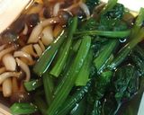 麺つゆで簡単！小松菜とシメジのおひたし作り方4写真