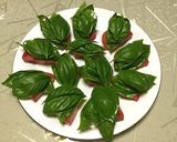 お庭のトマトとバジルでカプレーゼ作り方5写真