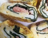たらこのたまご焼き♪朝ごはんに作り方5写真