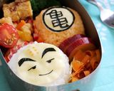 ドラゴンボール☆クリリンのキャラ弁作り方4写真