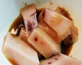 高野豆腐を衣に！カジキの竜田揚げ作り方3写真