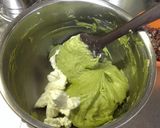 抹茶と甘納豆のヨーグルトケーキ作り方6写真
