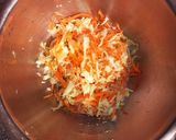 [学校給食]あまからチキンサンド用サラダ作り方5写真