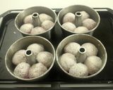 *可愛い ♥ 紫芋のお花ちぎりあんパン♪作り方4写真