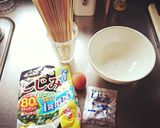手抜き！しじみうどん(インスタント編)作り方1写真