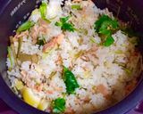 即完売♡レモングラスと秋鮭の炊き込み御飯作り方6写真