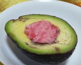 アボガドのマグロの剥き身和え作り方3写真