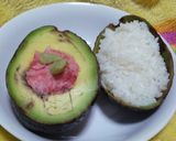 アボガドのマグロの剥き身和え作り方5写真