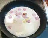 コーン入りで子供喜ぶ♡絶品カルボナーラ作り方2写真