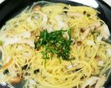 しめじとレンコンの和風ワンポットパスタ作り方4写真