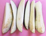 絶品アレンジ春巻き。ナスハムチーで。作り方1写真