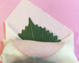 絶品アレンジ春巻き。ナスハムチーで。作り方4写真