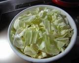 ワンポットパスタ♪キャベツの重ね煮ペンネ作り方6写真