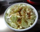ワンポットパスタ♪キャベツの重ね煮ペンネ作り方7写真