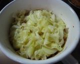 ワンポットパスタ♪キャベツの重ね煮ペンネ作り方8写真