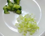 金時草と納豆のネバネバおにぎらず作り方1写真