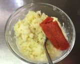 明太子ポテトサラダ 簡単レシピ作り方3写真