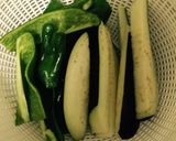 ささっと色鮮やか♡なすとピーマンの煮浸し作り方1写真