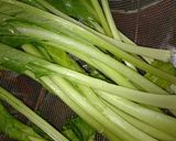 農園レシピ・青菜のニンニク炒め作り方4写真