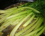 農園レシピ・青菜のニンニク炒め作り方5写真