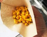 コーヒーフィルターで離乳食！野菜の下準備作り方2写真
