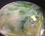 【節約】かぶの葉でお味噌汁作り方2写真