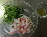 豆苗とカニカマの大人ポテベジ作り方4写真