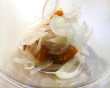 3分！！煮物の余りで簡単カボチャサラダ作り方2写真