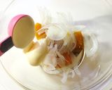 3分！！煮物の余りで簡単カボチャサラダ作り方3写真