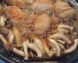 かぼちゃと長芋を巻いて*かんたん角煮風丼作り方6写真