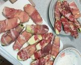 茄子のくるくる豚カツ作り方5写真