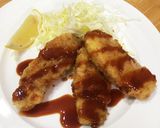 茄子のくるくる豚カツ作り方8写真