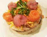 簡単　ちらし寿司ケーキ　作り方4写真