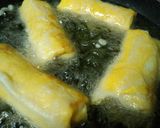 オムライス風なライスin卵春巻き作り方7写真