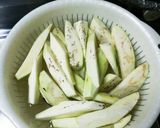 茄子とベーコンのニンニク中華炒め作り方2写真