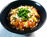 簡単！卵と桜エビのあんかけエビ卵丼♪作り方4写真