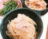 チビ秋の弁当*そうめん瓜のツナマヨ作り方4写真