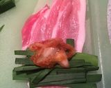 にらキム肉巻き☆作り方2写真
