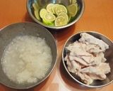 ささっと♪冷しゃぶ スダチうどん作り方2写真