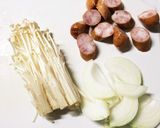 美容&健康ランチ☆キムチ豆乳うどん作り方1写真