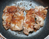 簡単♪甘辛玉ねぎだれのこんがり豚丼作り方5写真