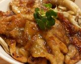 簡単♪甘辛玉ねぎだれのこんがり豚丼作り方6写真