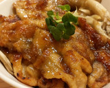 簡単♪甘辛玉ねぎだれのこんがり豚丼作り方6写真
