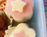 お弁当に♪プリンカップでお花型ご飯作り方4写真