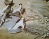 簡単いんげんと えのきエリンギ豆腐の煮物作り方1写真