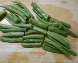 簡単いんげんと えのきエリンギ豆腐の煮物作り方2写真