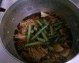 簡単いんげんと えのきエリンギ豆腐の煮物作り方3写真